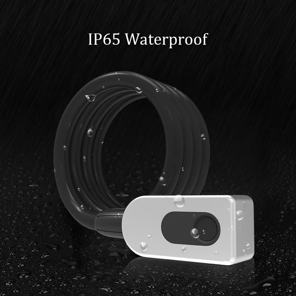 Разблокировка отпечатков пальцев на велосипеде 20 комплектов USB перезаряжаемый