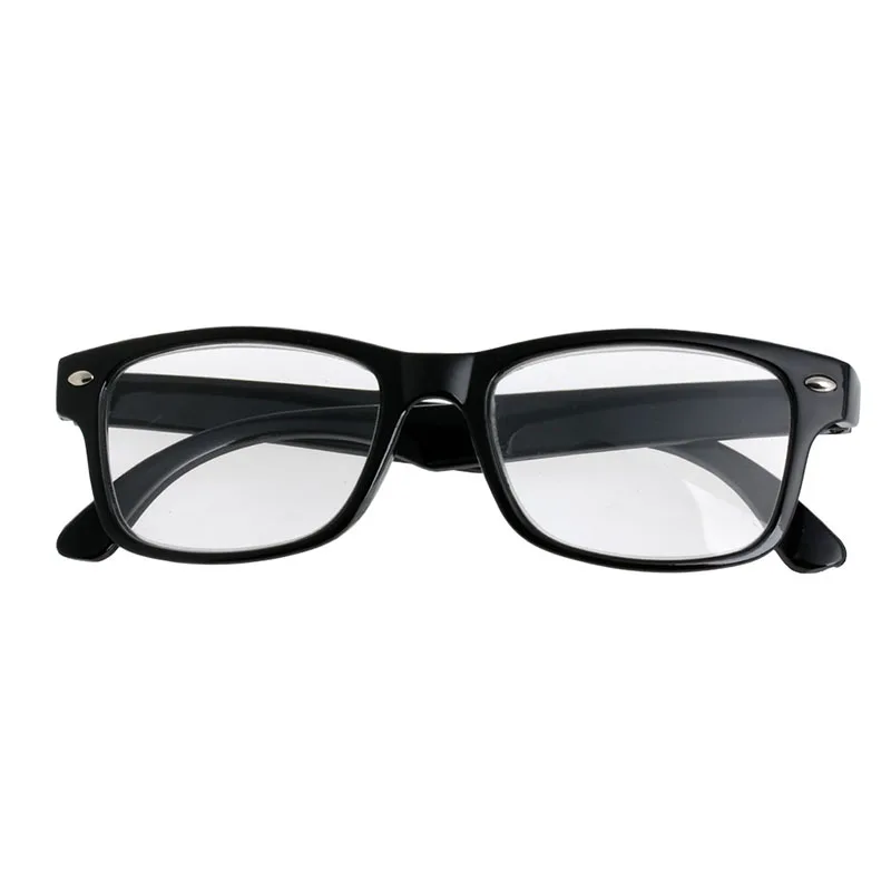 Бесплатная доставка Классические весенние очки для чтения в черной оправе стиле