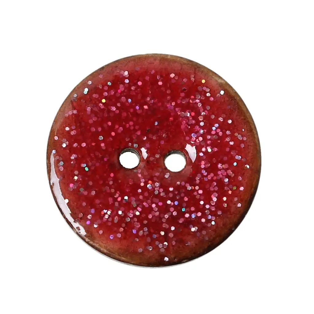 DoreenBeads Кокосовая оболочка швейная кнопка для скрапбукинга круглые натуральные