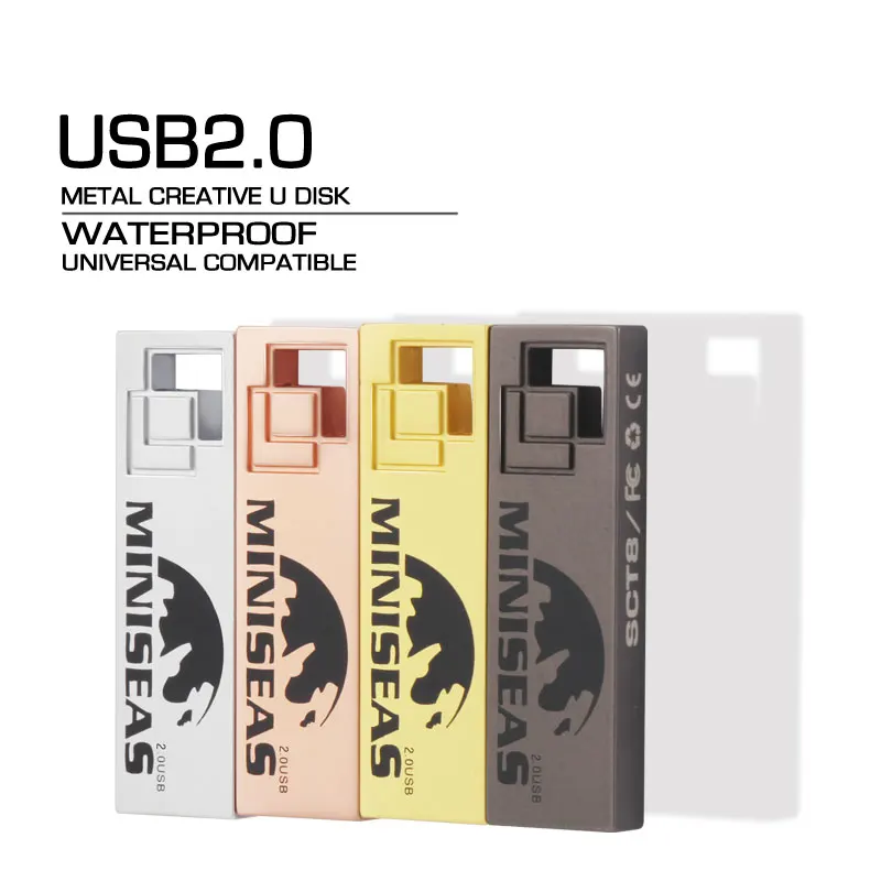 Минимори USB флеш-накопители 2017 крутой Металл 8 ГБ 16 32 флеш-накопитель Флешка