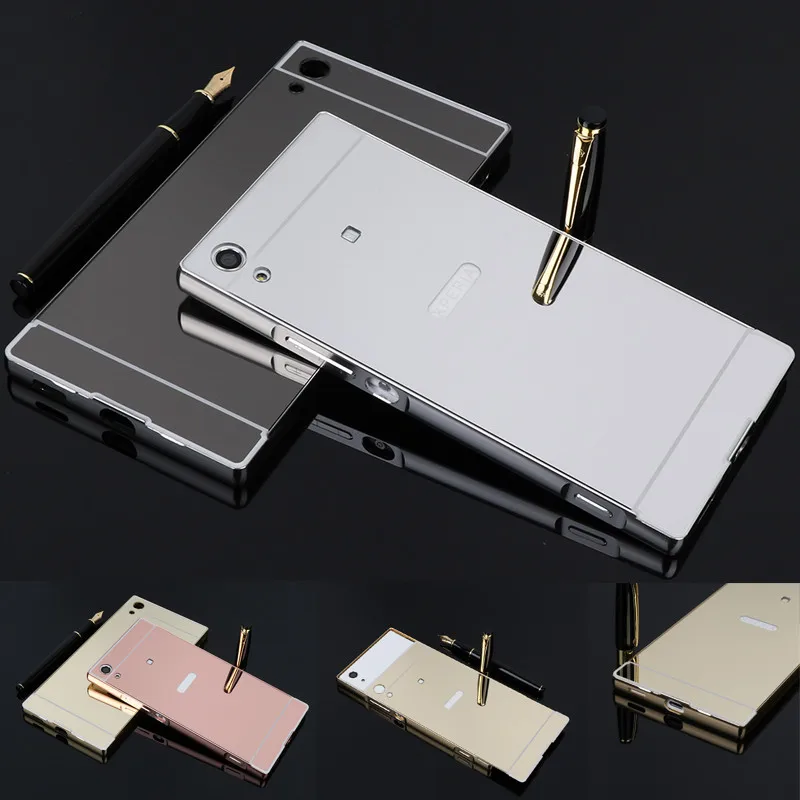 Противоударный чехол для Sony XA1 Ultra 6 0 дюйма алюминиевый металлический корпус с