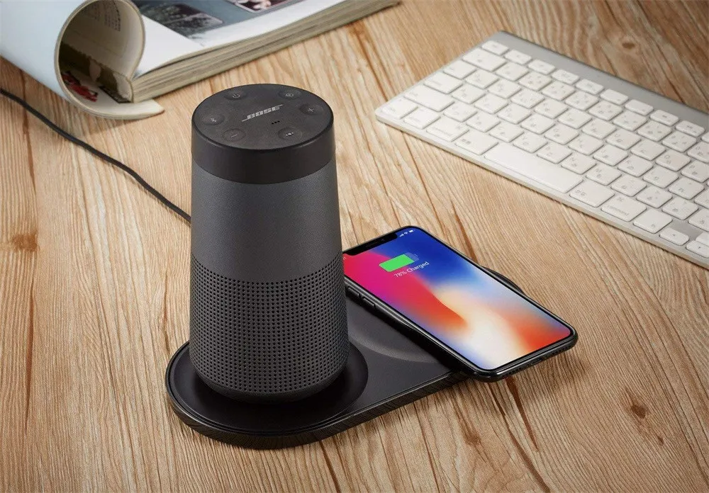 2в1 usb зарядная док-станция базовый держатель зарядное устройство для Bose SoundLink вращается для samsung S9 D.11