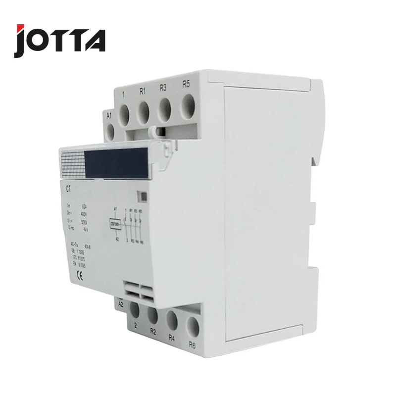 Фото 4P 25A 220V/230V 50/60HZ din rail AC контактор для дома Обустройство 4P 25A 220V/230V 50/60HZ din rail AC контактор для дома Обустройство