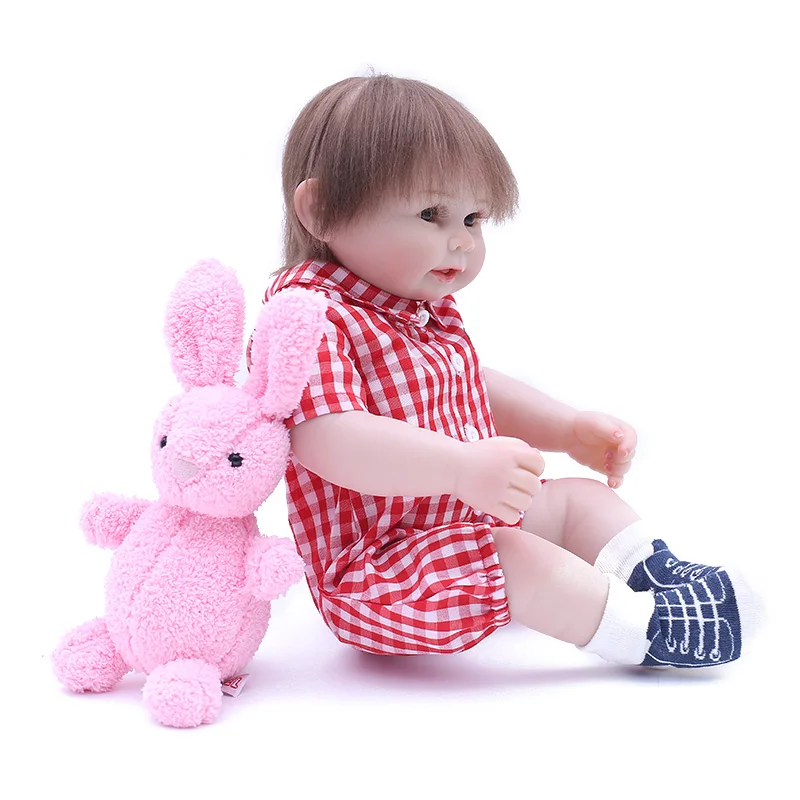 

OtardDolls Bath Bebe Reborn Dolls 20" Reborn Baby Doll Bonecas Toy Full Soft Vinyl Silicon body baby Dolls for Birthday Gift