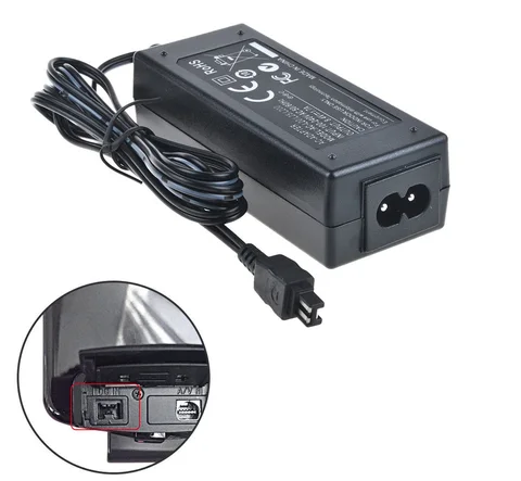 Зарядное устройство для адаптера питания переменного тока для Sony DCR-HC16E, DCR-HC17E, DCR-HC18E, DCR-HC19E, DCR-HC39E Handycam Camcorder