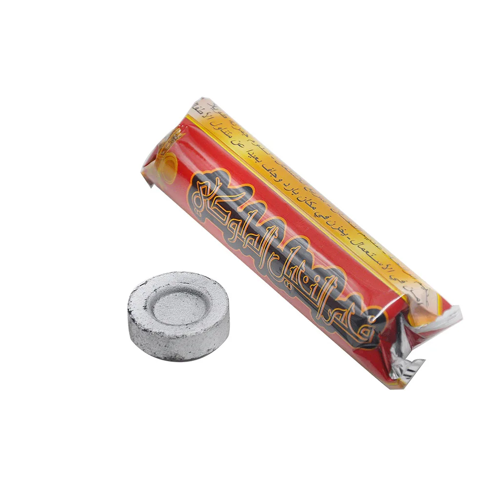 2 roll COURNOT Charcaol Быстрый светильник кальян Charcoals уголь очистка сгореть сенсорный Серебряный Chicha наргиле натуральный уголь для труб - Цвет: 2 roll