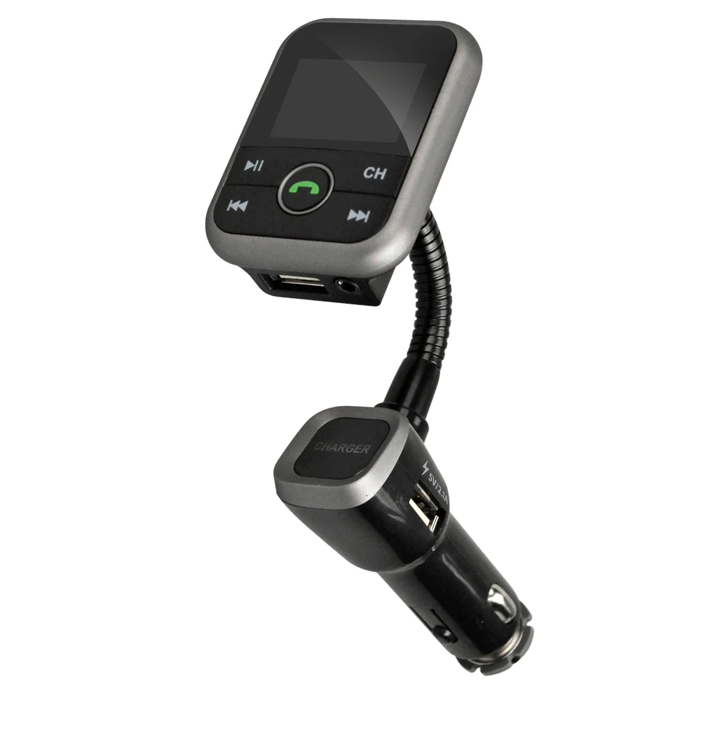 Bluetooth автомобильный комплект handsfree с fm передатчиком AUX IN портом 2USB автомобильное