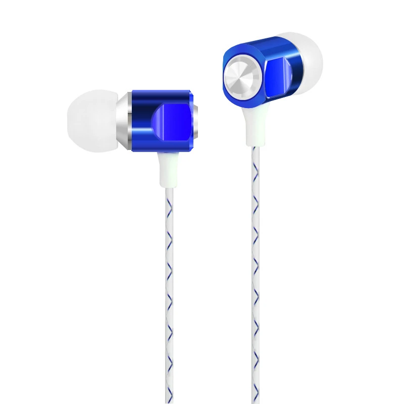 M&ampJ-56 Drive-by-wire Metal In ear earphone Headset With Switch Song and Mic For Ipad Samsung IPhone Mp3 Music High Bass Quality |