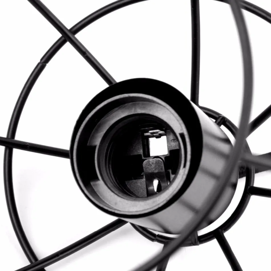 Винтажное комнатное освещение ретро промышленный окрашенный подвесной абажур в