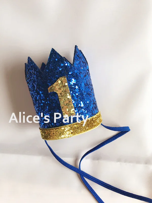 Шляпа для первого дня рождения с изображением мальчика шляпа цвета Королевского