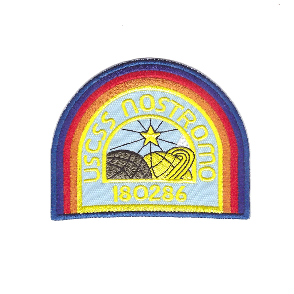 Новая вышитая нашивка для рубашки USCSS NOSTROMO детей-инопланетян/инопланетян