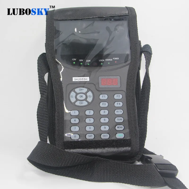Спутниковый Finder Full HD Поддержка DVB-S/S2 mpeg-4 стандартные и свободный канал анализа lubosky sk2055h