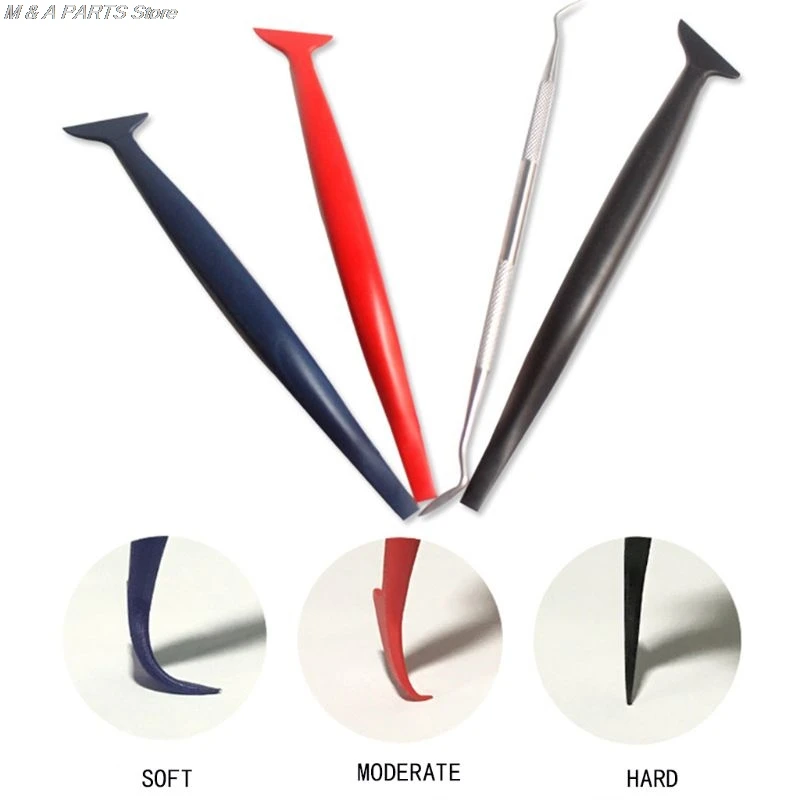 5 шт. машина Фольга Инструмент для отделки скребок пленка обрезки двери триммер