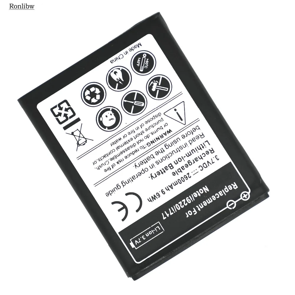 Запасная батарея Ronlibw EB615268VU + зарядное устройство для Samsung Galaxy Note1 Note 1 i9220 N7000 E160K E160S