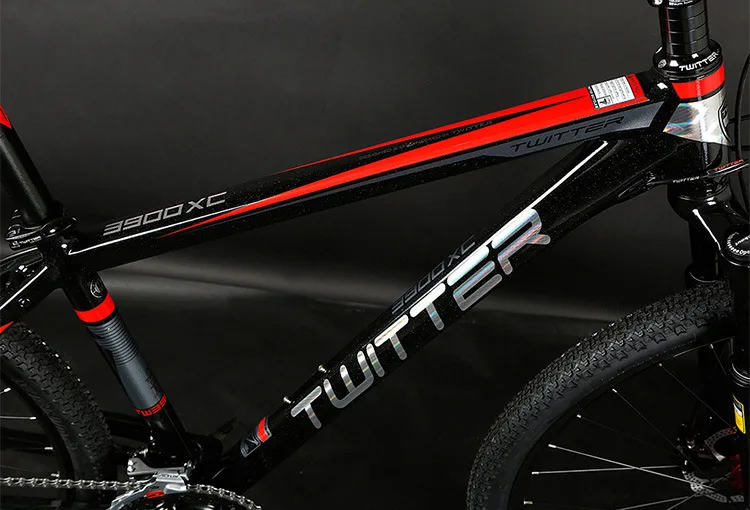 Твиттер MTB 3900XC AL6061 рама для горного велосипеда 26 27,5 29er колесная гладкая Сварка внутренний кабель XC рычаг T4-T6 обработки