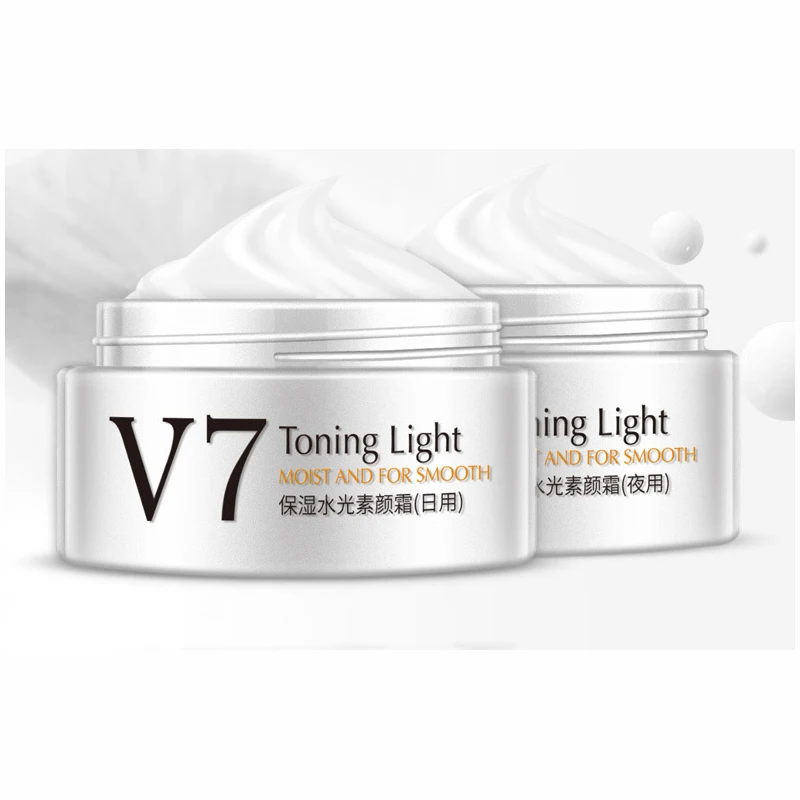 20ml*2pcs OneSpring V7 Day And Night Facial Cream Face Whitening Moisturizing Anti Aging Oil Control Acne Treatments Skin Care|skin care|day night