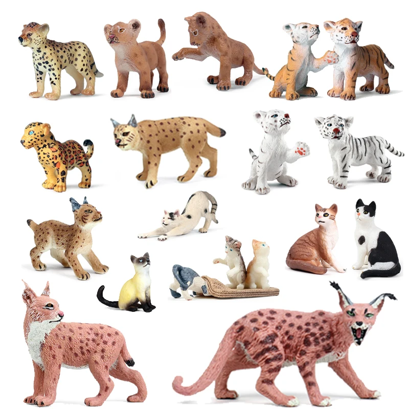 Экшн фигурки и игрушки детские животные из дикой природы модель ПВХ