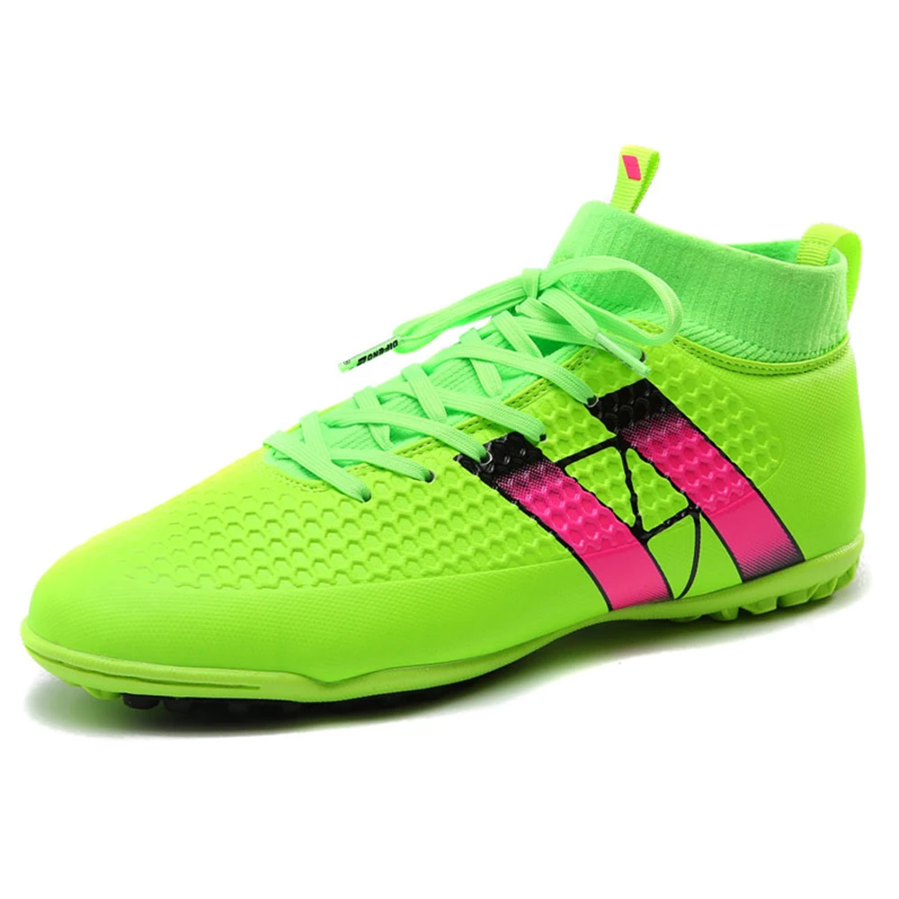spike soccer football shoes high ankle men crampon boots superfly original cleats futzalki sneakers | Спорт и развлечения