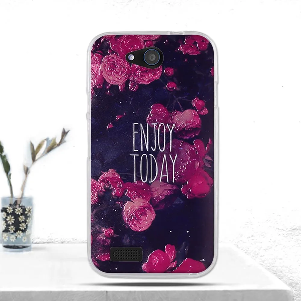 Чехол чехол для телефона ZTE Blade Qlux Q Lux 4G A430 Мягкая силиконовая задняя крышка из ТПУ