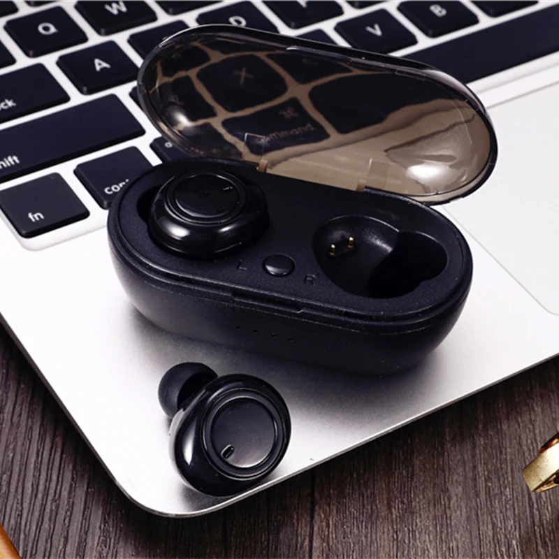 Новое поступление TWS Bluetooth 5 0 беспроводные наушники спортивные 3D стерео звук с