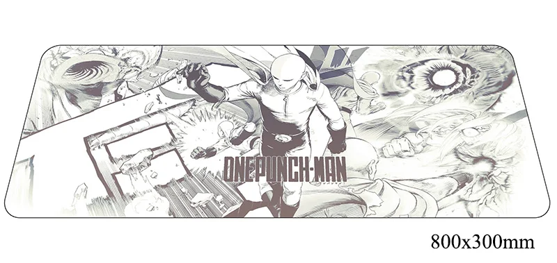 

One Punch Man mouse New arrival computer gamer mause pad 800x300X2MM padmouse hot sales mousepad ergonomic gadget desk mats