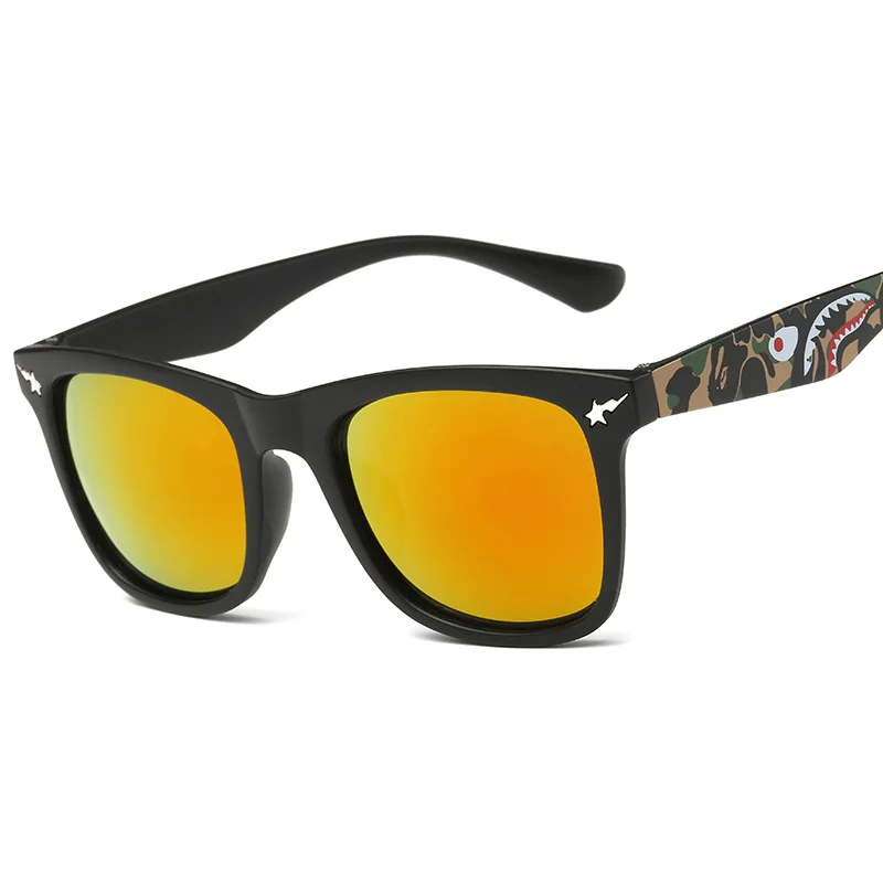Новые модные камуфляжные квадратные оправа ослепительные цветные