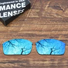 Поляризованные Сменные линзы ToughAsNails для солнцезащитных очков Oakley, синие зеркальные