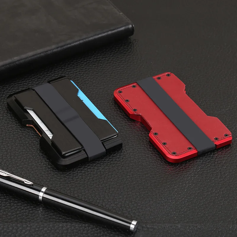 Дизайнерские 2019 новые держатели кредитных карт Алюминиевый металлический