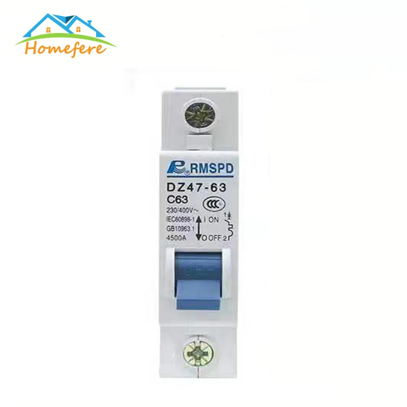DZ47 63 1P 2P 3P 4P УЗО токовый выключатель 16A 32A 63A мини Чоппер MCB|Автоматические