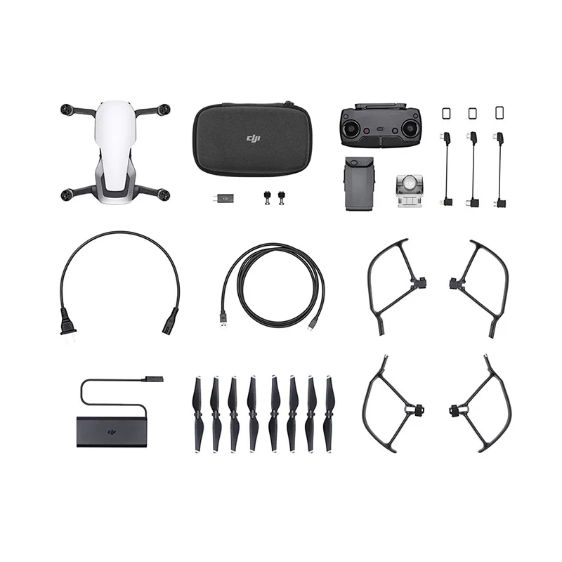 DJI Mavic Air/Air Combo складной FPV Дрон RC Квадрокоптер с 4K HD камерой мини-Дрон и 8 Гб внутреннего хранения - Цвет: Mavic Air White