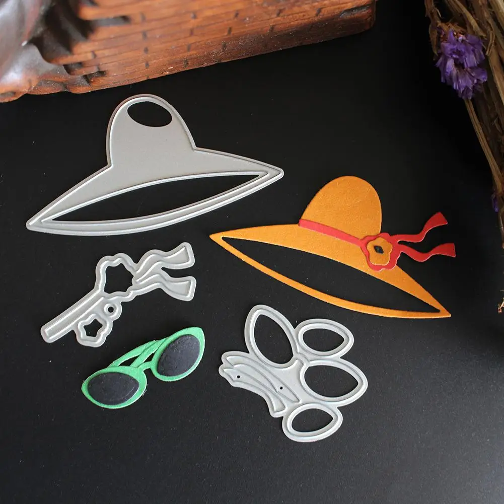 DIY Hat Slipper Carbon Steel Mold Scrapbook Embossing Die Swimming Accessories Metal Cutting Mould Handicrafts | Дом и сад