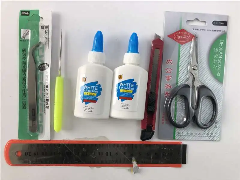 Набор инструментов для создания 3D бумажных моделей на выбор|Аксессуары