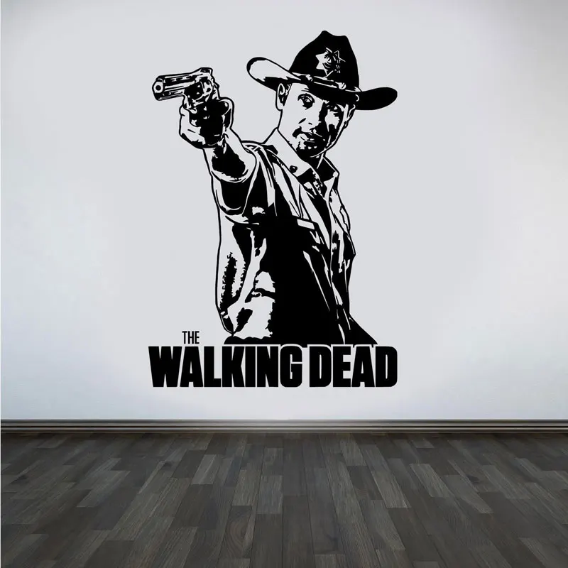 С изображениями из сериала Ходячие мертвецы ТВ Andrew стены Стикеры домашний декор