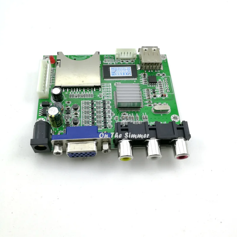 

MP5 HD video playback board MP4 video decoder board output VGA microcontroller to control MP3 audio module