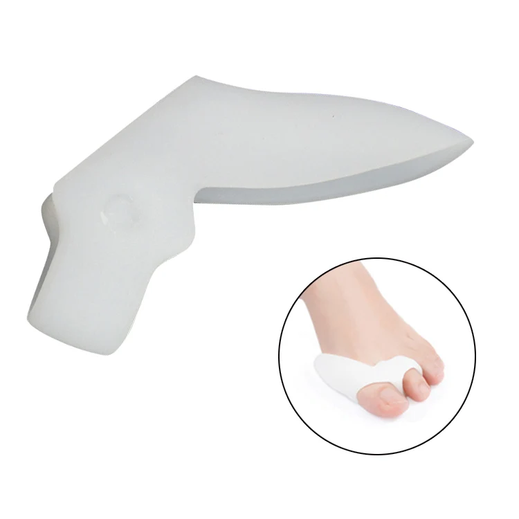 Гель для ног сепаратор банен шины с передней части стопы Подушки Pad кремния Spacer