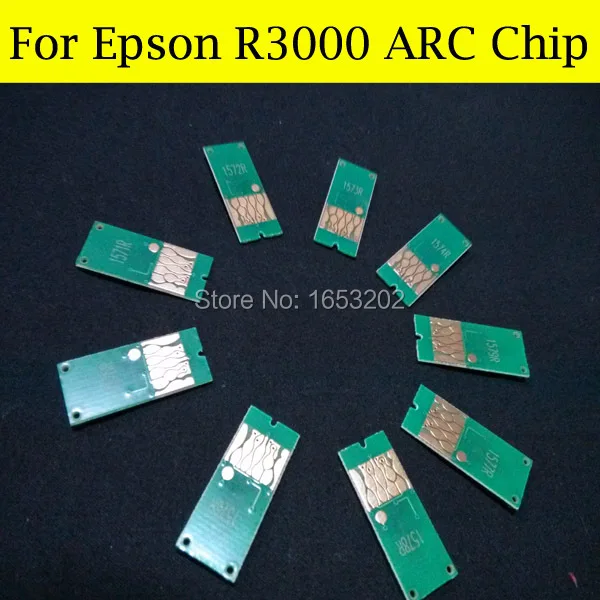 1 комплект Высокое качество ARC чип для Epson R3000 чернильного картриджа T1571 T1579 T157