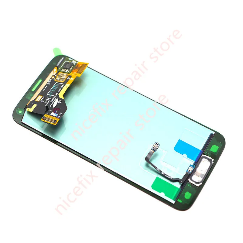 Для samsung Galaxy S5 G900A G900W8 G900T G900F ЖК дисплей сенсорный экран дигитайзер с кнопкой home