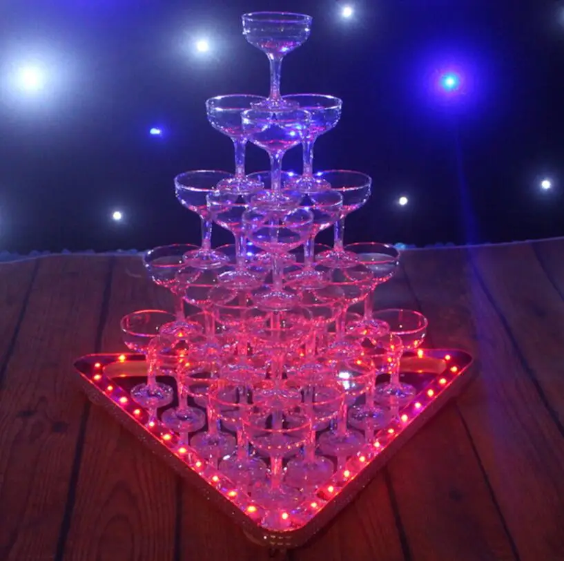 Новый концентрический свадебный цвет шампанского двойного назначения для