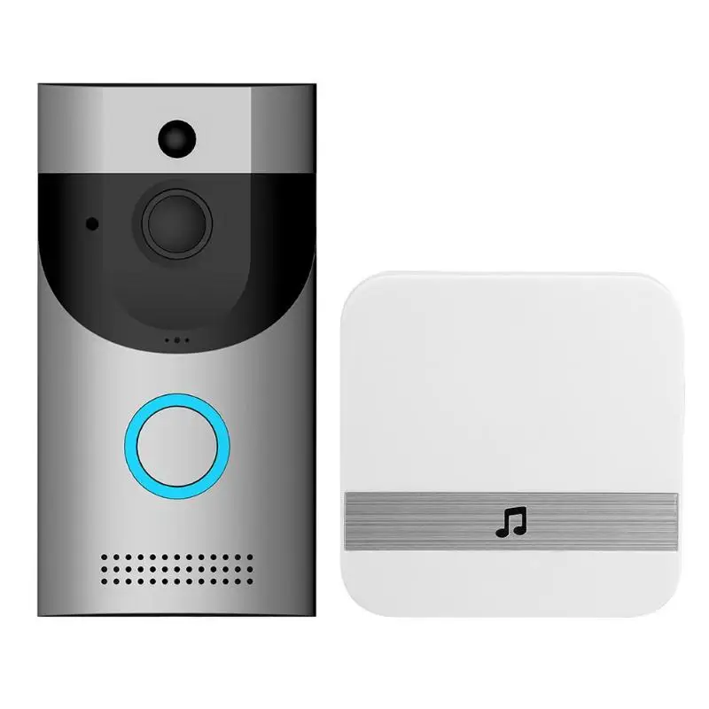 Anytek B30 wifi водонепроницаемый видео умный дверной звонок приемник 720P Беспроводная домофонная сигнализация ИК ночное видение IP камера PIR Обнаружение