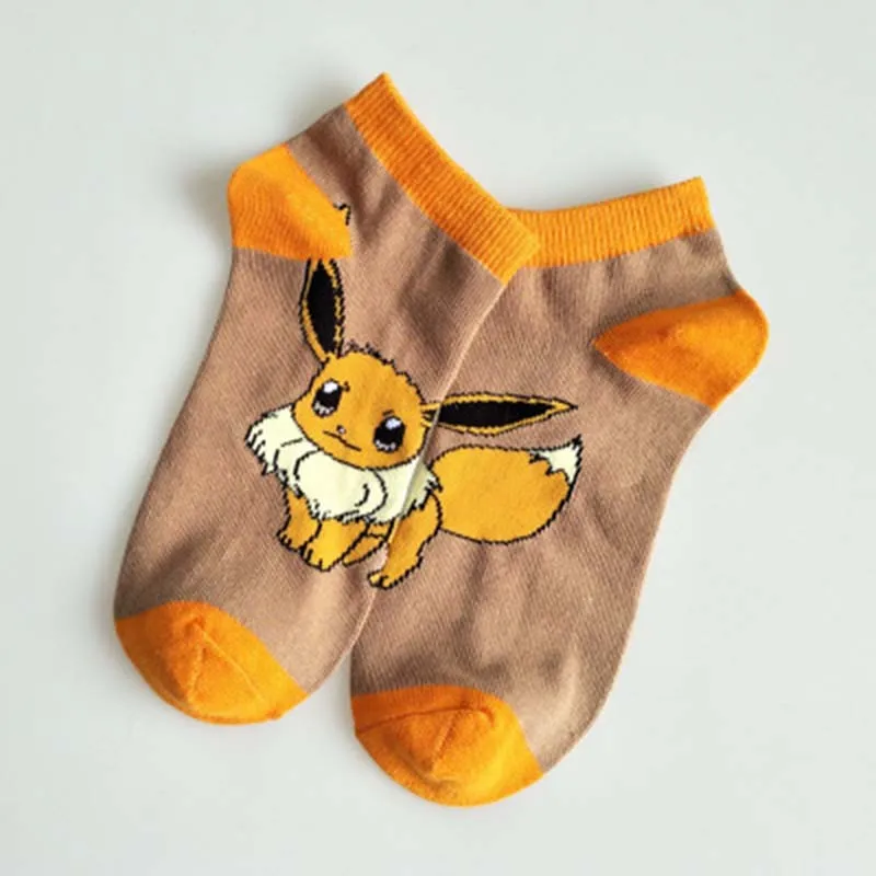 Style 12 Длинные и короткие носки Pokemon GO, женские и мужские носки для костюмированной вечеринки с рисунком Пикачу, супер Мэри, Покемон Болл, впитывающие пот - Цвет: Style 12
