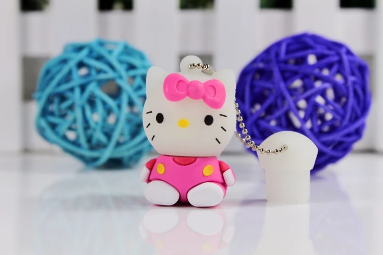 hello cat usb flash drive 32gb pen 64gb kitty pendrive 4gb u disk 8gb 16gb cartoon card hot sale Memory stick | Компьютеры и офис