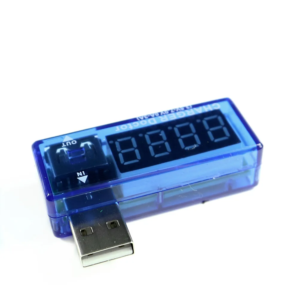 Цифровой USB тестер KJ273 измеритель напряжения и силы тока для мобильных устройств