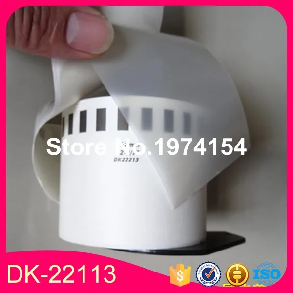 2х рулонные Совместимые Этикетки Brother прозрачная наклейка dk 22113 dk22113 22113|brother label|dk