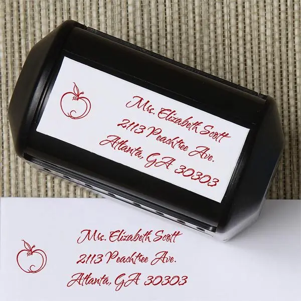 Return Address Stamps&ampCustom Rubber Logo Stamp&ampRubber Stamp Personalized&ampLaser | Канцтовары для офиса и дома