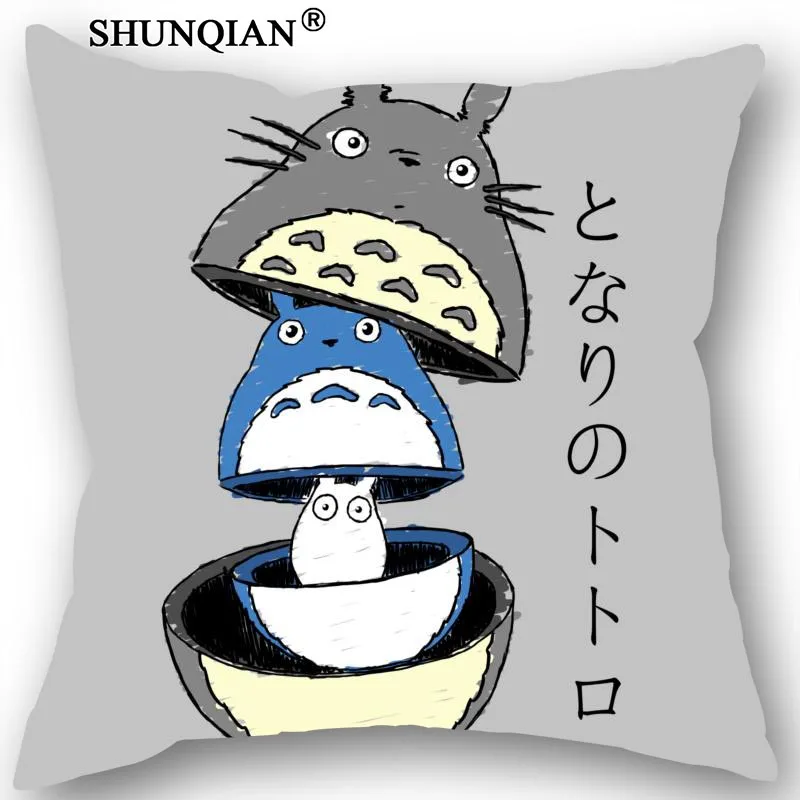 DIY Наволочки Тоторо Персонализированные на заказ наволочки индивидуальные