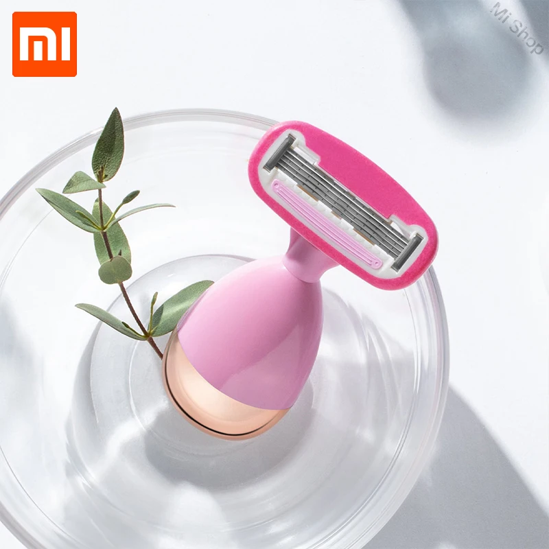 Новая Женская бритва Xiaomi Zhibai всего 18 г маленькая и портативная Съемная моющаяся