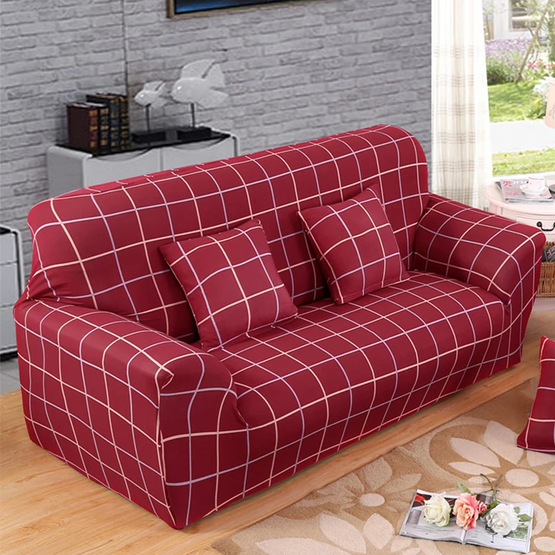 Линия протектор чехол на диван Slipcover мебель диване Крышка для дивана Чехлы для гостиной угловой диван крышка эластичный