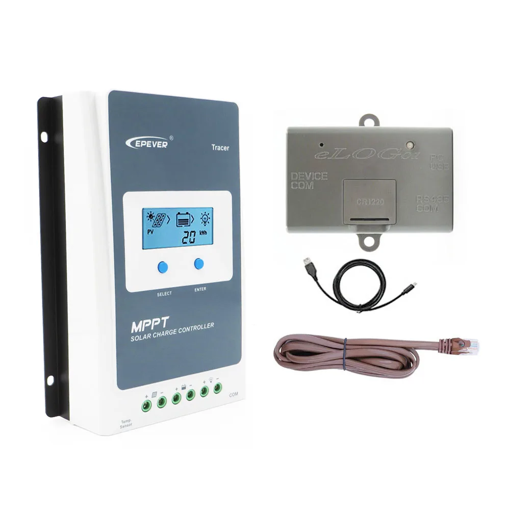 Контроллер заряда солнечной батареи Tracer1210AN eLOG01 10 А|Солнечные контроллеры| |
