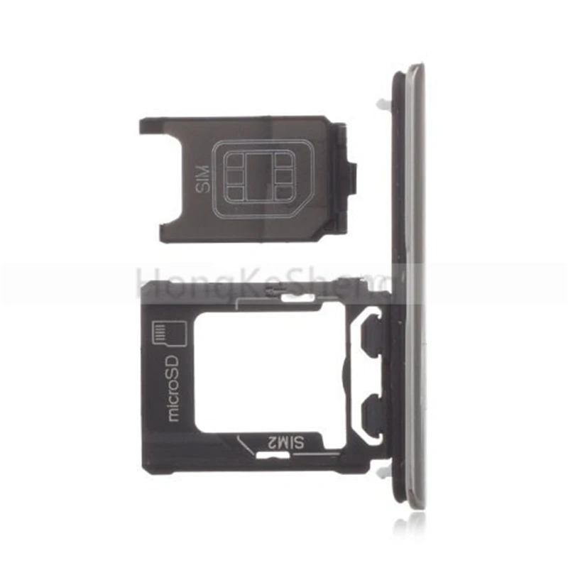 ОЕМ лоток для SIM карты + крышка откидной клапан Sony Xperia XZ Premium XZP G8142 G8141|Корпусы и