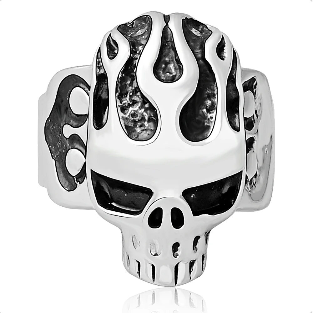 Черная пятница пирсинг тату рок ролл хип хоп панк Пиратский череп регулируемые